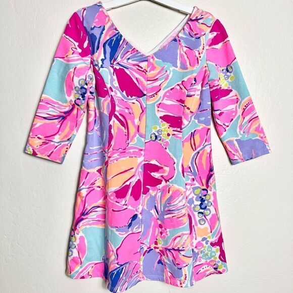 Lilly Pulitzer Girls Amelia Dress Size L - Picture 3 of 6